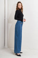 TIMELESS BLUE DENIM PANTS - By Baano