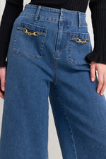 TIMELESS BLUE DENIM PANTS - By Baano