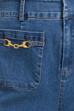 TIMELESS BLUE DENIM PANTS - By Baano