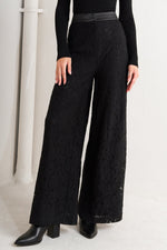 SHADOW GLAM WOVEN LACE PANTS Flying Tomato