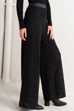 SHADOW GLAM WOVEN LACE PANTS Flying Tomato
