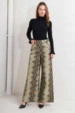 GLAM VENOM FAUX LEATHER PANTS - By Baano