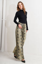 GLAM VENOM FAUX LEATHER PANTS - By Baano