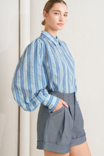 CONFIDENTLY COOL TAILORED WOVEN SHORT