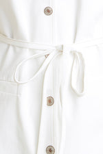 EFFORTLESS ATTRACTION WOVEN ROMPER