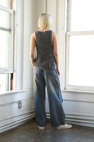 NEVER FORGET KNIT TANK TOP - By Baano