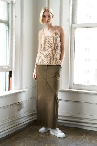 NEVER FORGET KNIT TANK TOP - By Baano