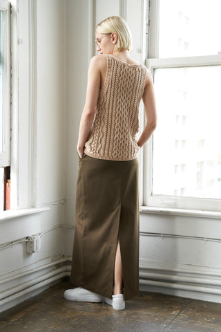 NEVER FORGET KNIT TANK TOP - By Baano