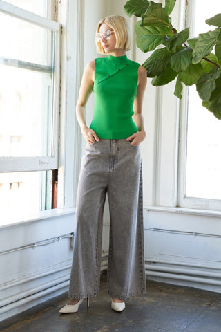 WORK IN PROGRESS SWEATER TOP - By Baano