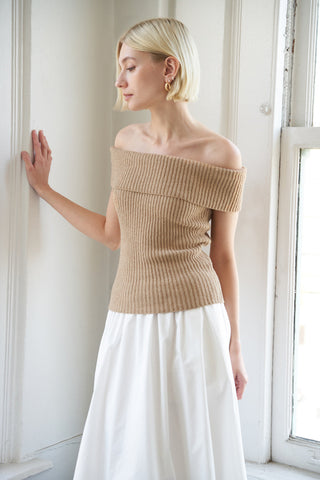 PRECIOUS APPROACH SHOULDER TOP - By Baano