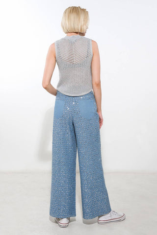 BLISSFUL SUNSHINE SWEATER TOP - By Baano