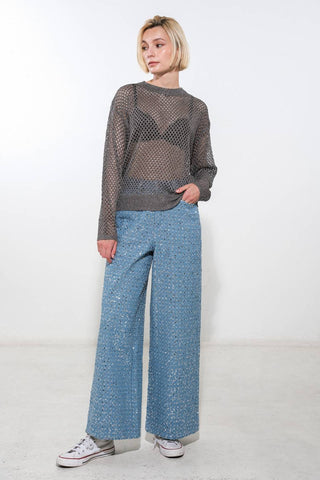SUNSET SORBET KNIT TOP - By Baano