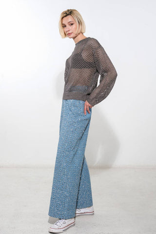 SUNSET SORBET KNIT TOP - By Baano