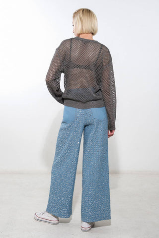SUNSET SORBET KNIT TOP - By Baano
