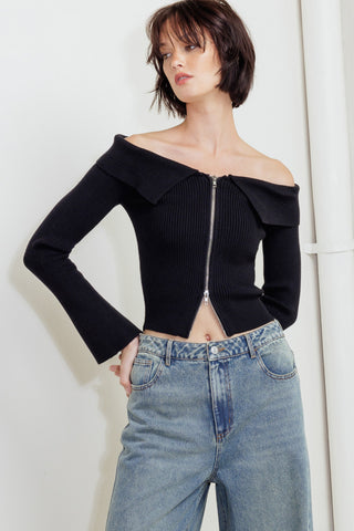 CHANGE OF PACE SWEATER TOP - By Baano