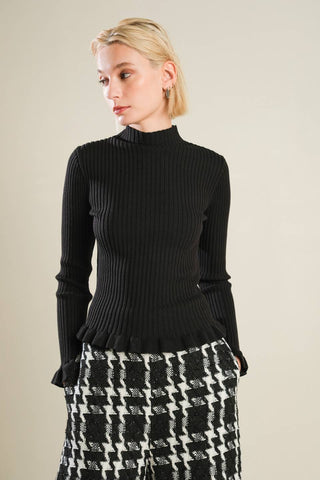 KISS ME IN THE MORNING SWEATER TOP - By Baano