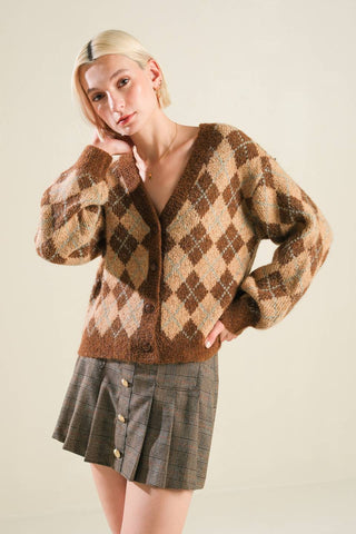 CHAMPAGNE COAST SWEATER CARDIGAN - By Baano