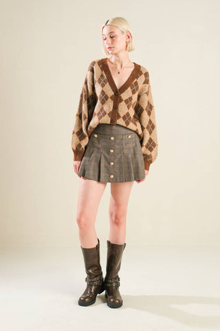 CHAMPAGNE COAST SWEATER CARDIGAN - By Baano
