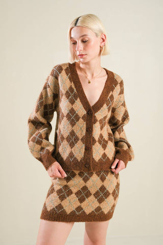 CHAMPAGNE COAST SWEATER CARDIGAN - By Baano