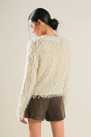 LIVE IN THE NOW SWEATER CARDIGAN - By Baano