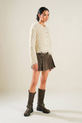 LIVE IN THE NOW SWEATER CARDIGAN - By Baano