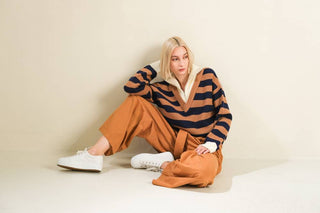A PASSIONATE HEART SWEATER TOP - By Baano