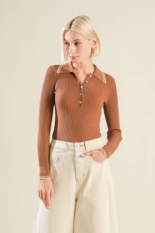 I'LL THINK ABOUT POLO TOP - By Baano