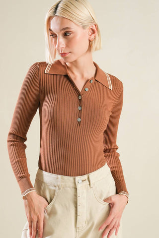 I'LL THINK ABOUT POLO TOP - By Baano