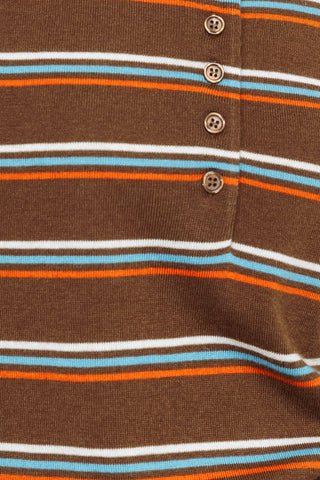 PRETTY IN PARADISE POLO TOP - By Baano