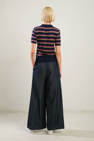 PRETTY IN PARADISE POLO TOP - By Baano