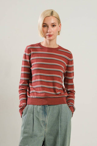 WELL PLAYED SWEATER TOP - By Baano