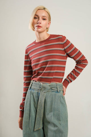 WELL PLAYED SWEATER TOP - By Baano