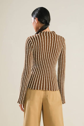 LUCKY TO HAVE YOU KNIT TOP - By Baano