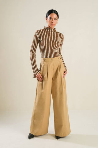 LUCKY TO HAVE YOU KNIT TOP - By Baano