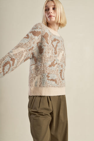 PROMINENT CHARM PULLOVER SWEATER TOP - By Baano