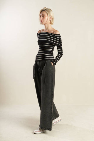 IN TOO DEEP SWEATER TOP - By Baano
