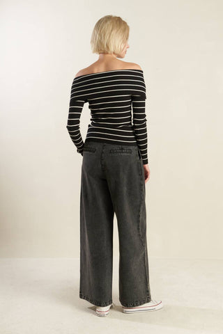 IN TOO DEEP SWEATER TOP - By Baano