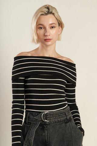 IN TOO DEEP SWEATER TOP - By Baano