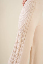 HOLD YOUR GAZE SWEATER KNIT PANTS - By Baano