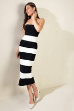 ROMANTIC AFTERNOON SWEATER MIDI TUBE DRESS - By Baano