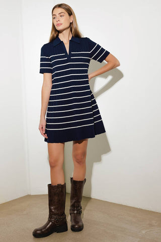 RUSTIC DREAM SWEATER MINI DRESS - By Baano