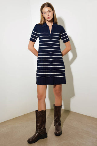 RUSTIC DREAM SWEATER MINI DRESS - By Baano