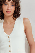 NEAT TENSION SWEATER TOP - By Baano