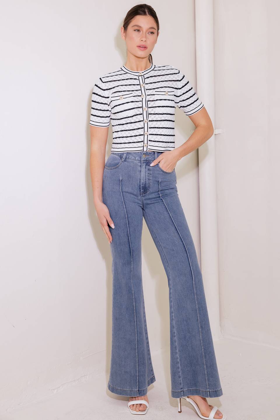 A DAY IN THE MEADOW KNIT CARDIGAN - By Baano