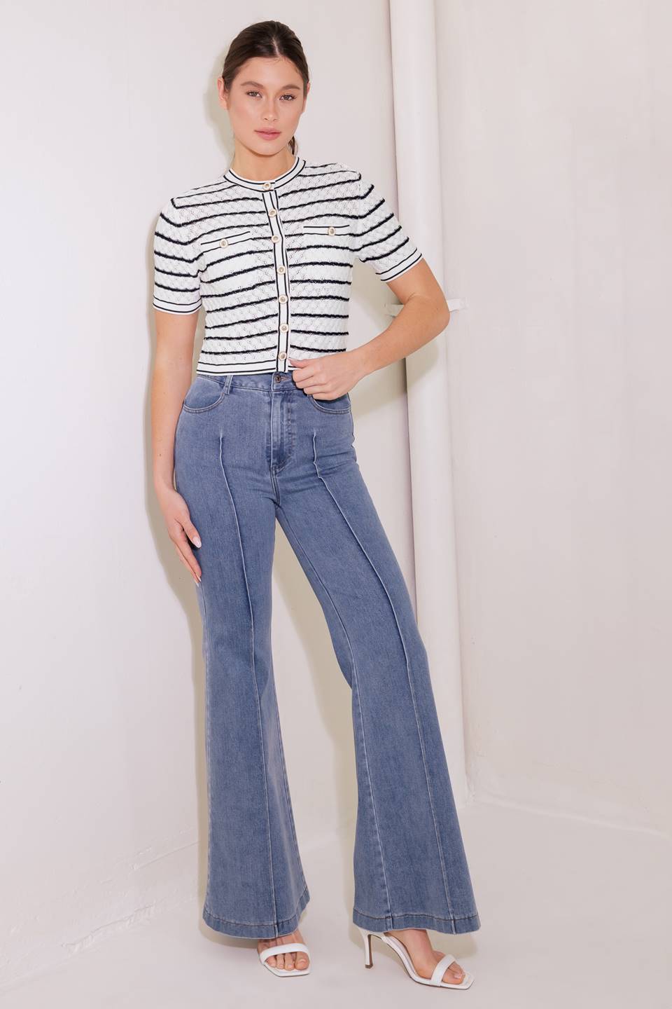 A DAY IN THE MEADOW KNIT CARDIGAN - By Baano