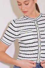 A DAY IN THE MEADOW KNIT CARDIGAN - By Baano