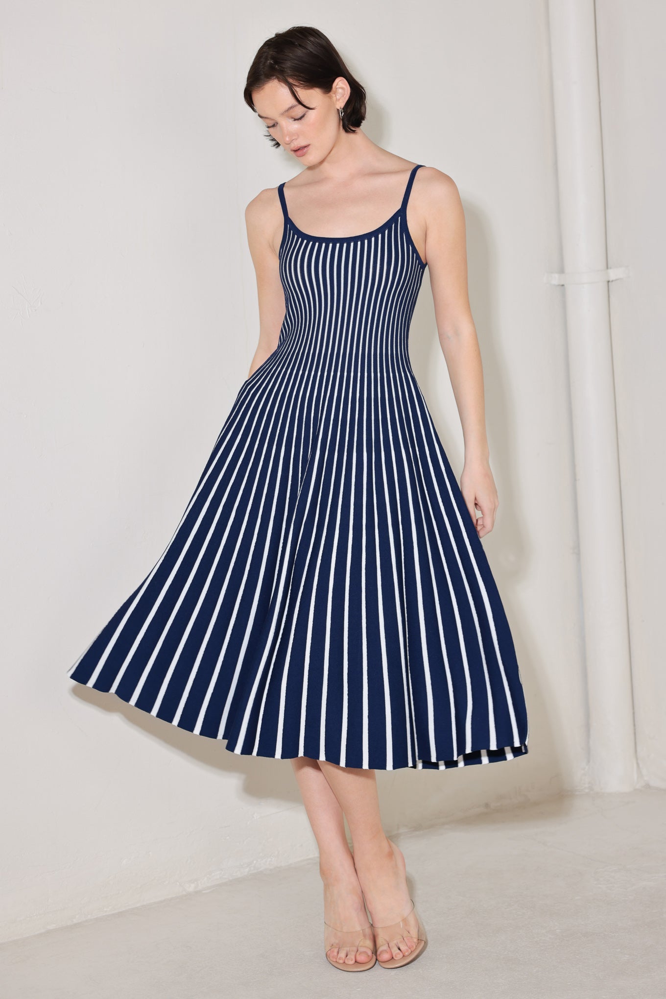 BOARDWALK BEAUTY SWEATER MIDI DRESS