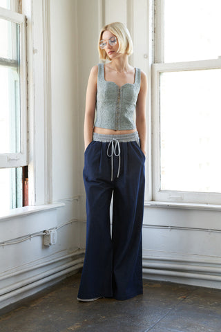 THROUGH THE LOOKING WOVEN TOP - By Baano