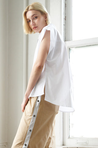 MUCH TO CELEBRATE POPLIN TOP - By Baano