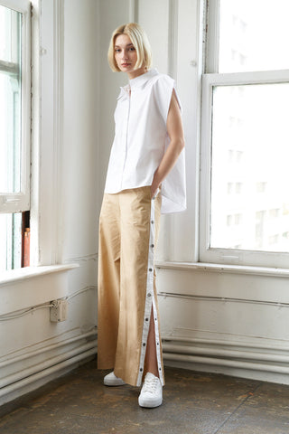 MUCH TO CELEBRATE POPLIN TOP - By Baano